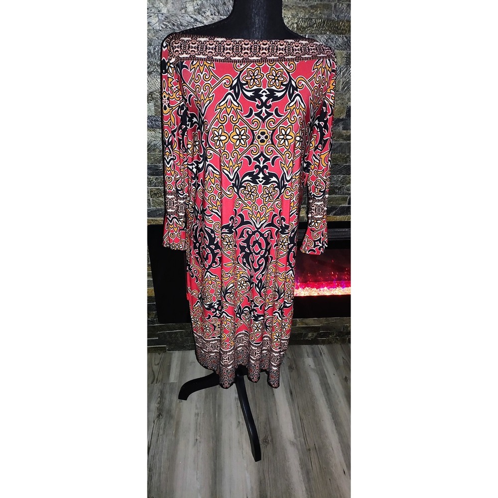 Studio One NY Multicolored Dress Size XL